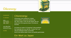 Desktop Screenshot of chlorenergy.com
